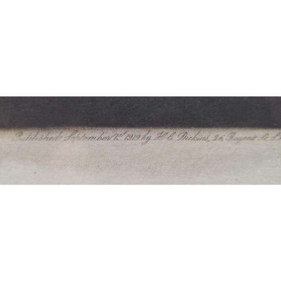 Mrs Irvine Boswell Mezzotint Art- Print by Elizabeth Gulland, Sir Henry Raeburn - Picture 4 of 5